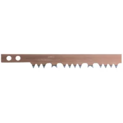 Lame de scie à bûches en acier trempé denture américaine gris - 75 cm