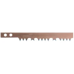 Lame de scie à bûches en acier trempé denture isocèle gris - 76 cm