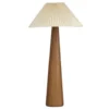 Lampadaire en polyrésine marron Frey - Ø 54 x H 102 cm