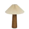 Lampe de table en polyrésine marron Frey - Ø 35 x H 41 cm