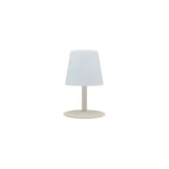 Lampe extérieure Standy IP44 coloris beige en métal - Ø 16 x 25 cm