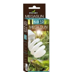 Lampe pour terrarium Reptile Planet Mega Sun UVB 5.0 13W