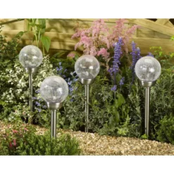 Lampe solaire Majestic en verre
