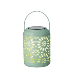 Lanterne solaire colorée - Ø 12 x H 17 cm