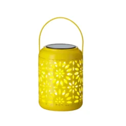 Lanterne solaire colorée - Ø 12 x H 17 cm