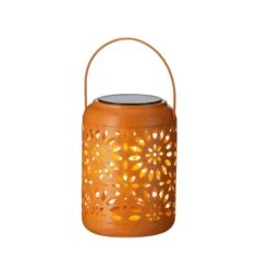 Lanterne solaire colorée - Ø 12 x H 17 cm