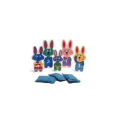 Lapins ludiques en bois BS TOY