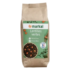 Lentilles verte bio Markal - 500 g