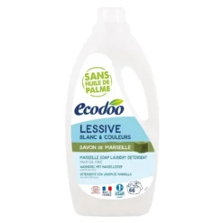 Lessive blanc et couleurs savon de Marseille Ecodoo - 2 L