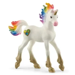 Licorne arc-en-ciel poulain multicolore Schleich Bayala - 8.8 cm