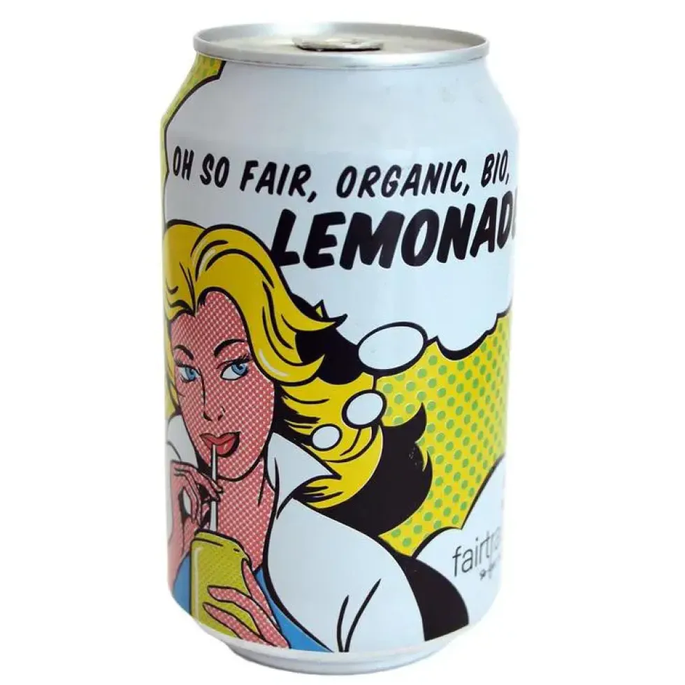Limonade bio Oxfam fair trade 33 cl