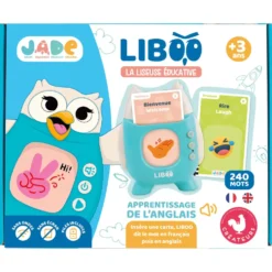 Liseuse éducative apprentissage de l’anglais Jade Liboo - 120 cartes