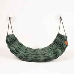 Lit fenêtre pour chat coloris vert Europet Sofia - 46 x 34 x 51 cm