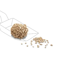 Litière végétale agglomérante pour chat et furet Cat’s Best Original 40 L - 17.2 kg