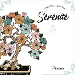 Livre de coloriage "Sérénité" aux Éditions Artemis