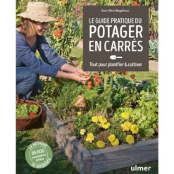 Livre Guide pratique du potager en carrés aux Éditions Ulmer - 168 pages
