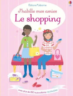 Livre "J’habille mes amies - le shopping" aux Éditions Usborne