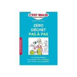 Livre “Zéro déchet pas à pas” collection C’est Malin aux Éditions Leduc