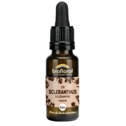 Élixir n°28 Biofloral de scléranthe en flacon de 20 ml