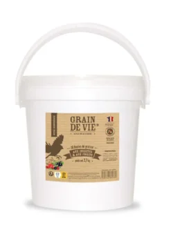 Lot de 30 boules de graisse pour oiseaux aux insectes et aux fruits Grain de Vie - 2,7 kg