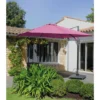 Lot de quatre roues pour pied de parasol