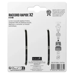Lot de 2 raccords rapides botanic® pour tuyaux Ø 19 mm
