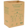 Lot de 10 sacs kraft 10 litres coloris marron 70 g/m² - 20 x 13 x 18 cm