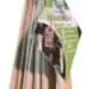 Lot de 10 étiquettes en bois Jany - 30 cm