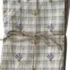 Lot de 2 torchons en coton bleu Solene-Segolene - 70 x 50 cm