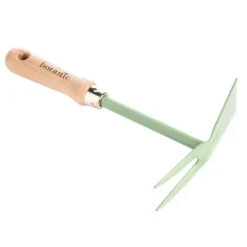 Lot d'outils à main pour le jardin coloris amande (transplantoir, serfouette, griffe) botanic® - 3 outils