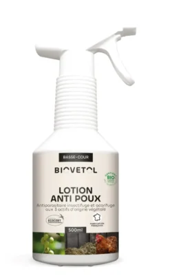 Lotion anti-poux bio Biovetol - 500 ml