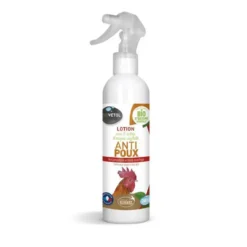 Lotion anti poux pour volailles bio en spray de 240 ml