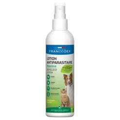 Lotion insectifuge pour chien et chat Francodex - 250 ml