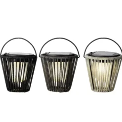 Luminaire solaire de balcon - Ø 15 x H 15 cm