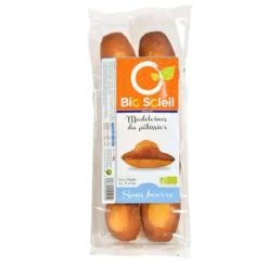 Madeleines sans beurre bio BIOSOLEIL
