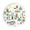 Magnet Plan de Paris Cartes d'Art - Ø 5,6 cm