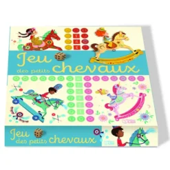 Ma grande boîte à jeu des petits chevaux des éditions Lito