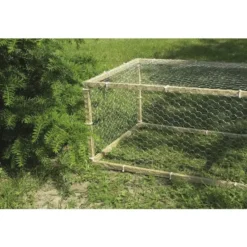 Maille hexagonale triple torsion Galvanex, 4,1 cm, en métal, 1000 X 100 cm