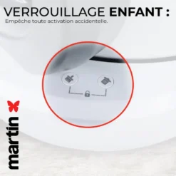 Maison de toilette automatique pour chat coloris blanc Martin Sellier - 65 litres