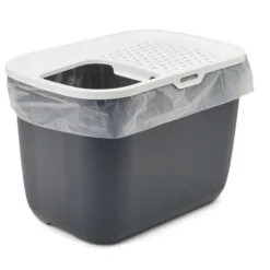 Maison de toilette gris Savic Hop In - 58,5 x 39 x 39,5 cm