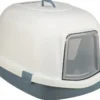Maison de toilette pour chat coloris bleu Trixie Primo - Taille XXL 56 x 47 x 71 cm