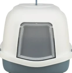 Maison de toilette pour chat coloris bleu Trixie Primo - Taille XXL 56 x 47 x 71 cm
