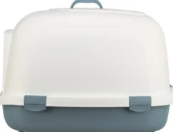 Maison de toilette pour chat coloris bleu Trixie Primo - Taille XXL 56 x 47 x 71 cm
