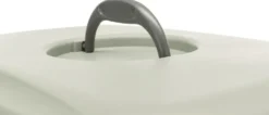 Maison de toilette pour chat coloris gris et vert avec couvercle recyclé Trixie Vico - 40 x 40 x 56 cm