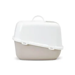 Maison de toilette pour chat Nestor Jumbo beige
