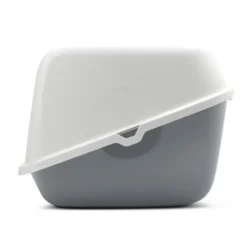 Maison de toilette pour chat Nestor Giant coloris blanc en plastique