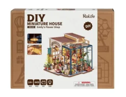 Maison miniature à construire Emily’s Flower Shop Rolife - H 27,7 cm