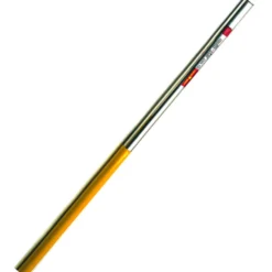 Manche en aluminium coloris jaune - 150 cm