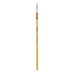 Manche télescopique et réglable coloris jaune 175/280 cm