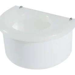 Mangeoire anti-gaspillage pour les oiseaux en plastique coloris blanc Zolux - 7 x 6 x 4,3 cm